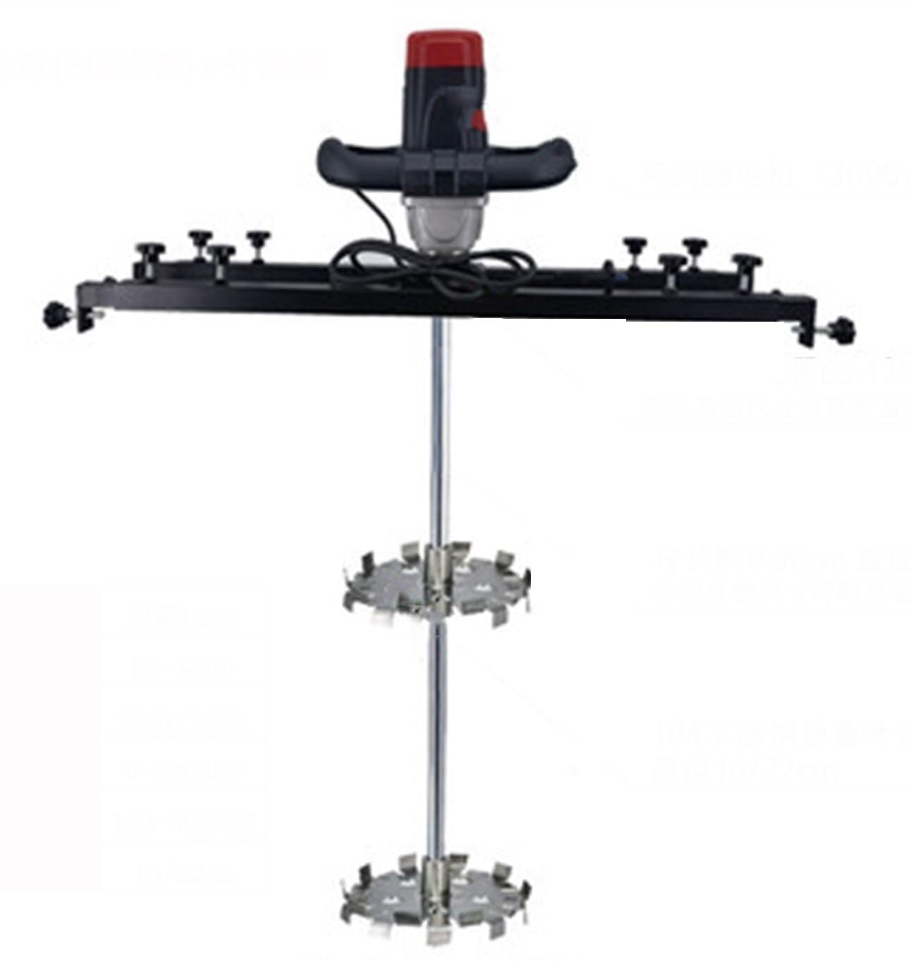 Miscelatore pneumatico for vernici, miscelatore for vernici a barile, macchina for agitazione vernici da 3000 W con gancio di supporto, for strumento di miscelazione for rivestimenti di inchiostro