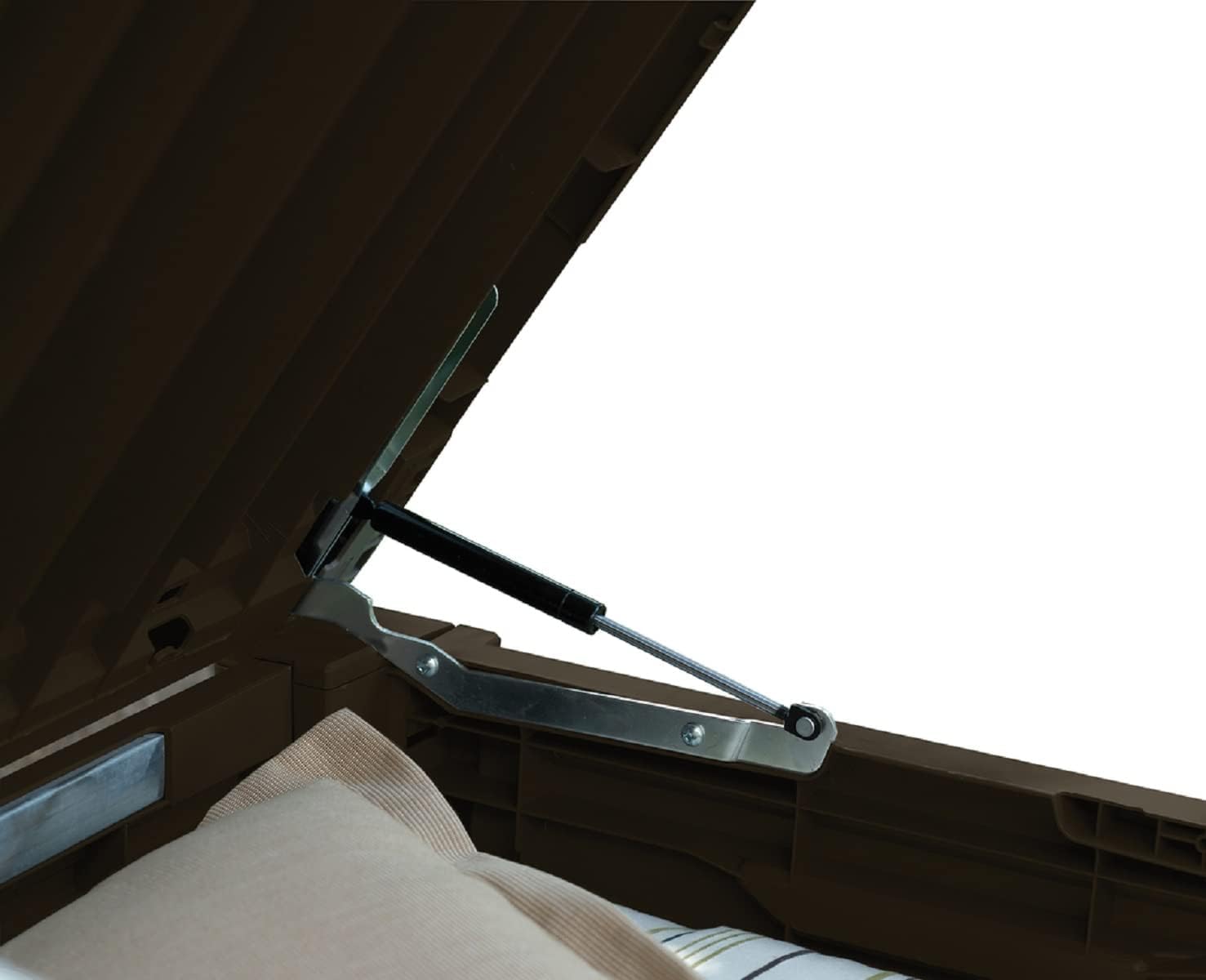 Keter - Truhe aus Harz Brushwood taupe, Kapazität 454 Liter, braun