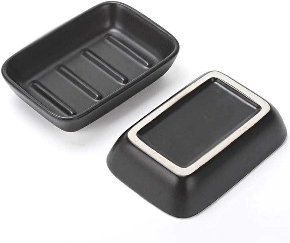 Jabonera de Viaje, jabonera de cerámica, jabonera, Bandeja, jabonera, Cuarto de Ducha, Caja para el hogar, contenedor, jabonera para el hogar