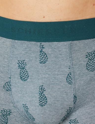 Schiesser Bóxer para Hombre calzoncillo elástico transpirable de algodón 4