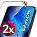 UTECTION 2X Schutzglas für Samsung Galaxy S21 FE 5G - Perfekte Anbringung Dank Rahmen - Premium Displayschutz 9H Glas - Front Schutz Vorne - Folie Schutzfolie Schutzglas - 2 Stück