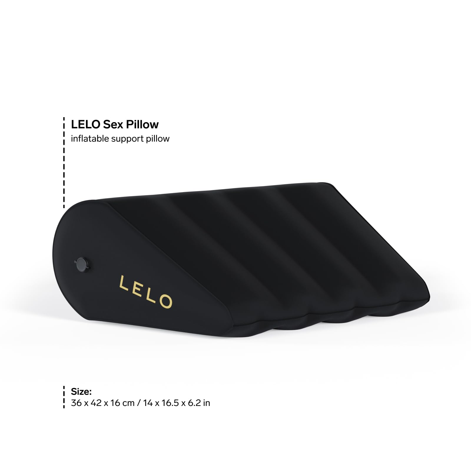 ALMOHADA ÍNTIMA LELO, Almohada Inflable de Apoyo, Cojin para Relaciones Intimas Perfecta para Disfrutar a Solas o en Pareja, Cojin Sexuales Convertible