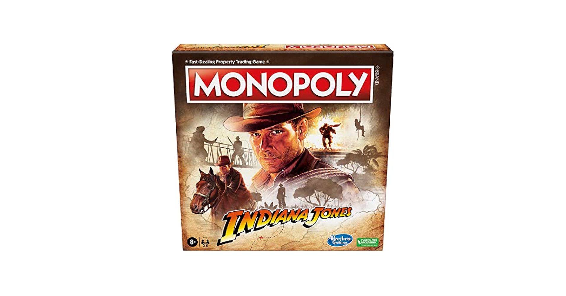 Amazon.com: Hasbro Gaming Monopoly Indiana Jones - Juego