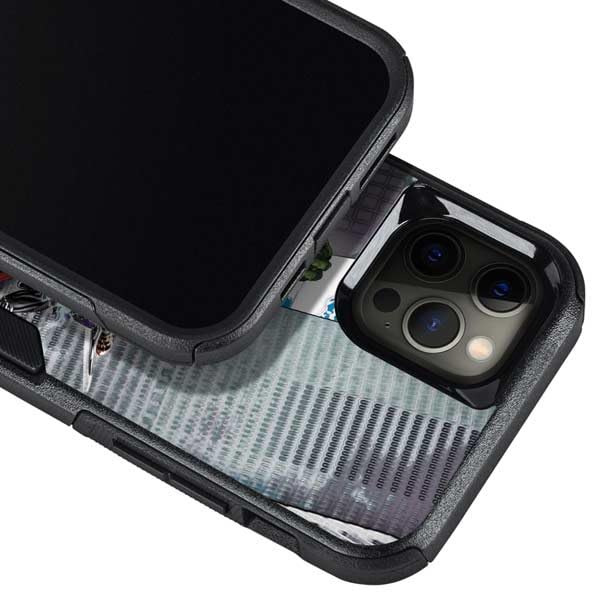 Skinit Decal Phone Skin Compatible with OtterBox Commuter iPhone 12 Pro Max - Officially Licensed Marvel Avengers Attack Design