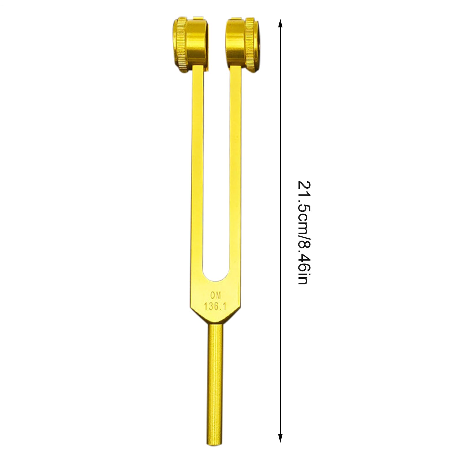 Vamend Instrument de en d'aluminium 128 Hz