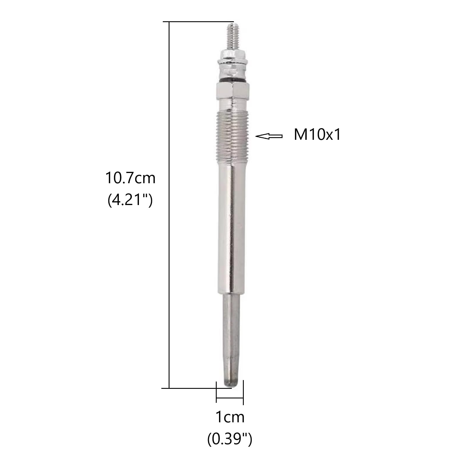 Twowinds Bougie de Préchauffage Compatible avec Citroen Berlingo - (4 pcs)