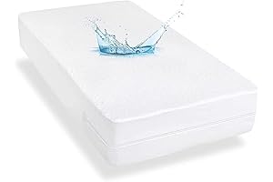 Noiseless Mattress Encasement for Ultimate Waterproof Mattress Protection (Twin XL Mattress Size)