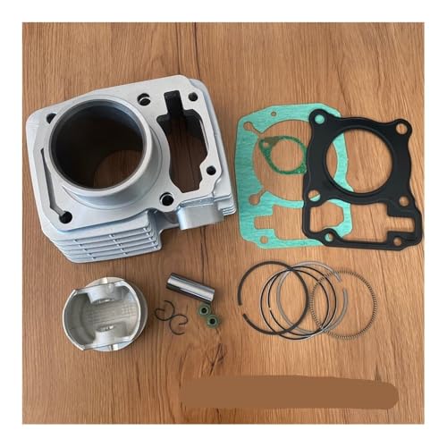 Cylindre 57,3mm silver en alliage thermique pour motos CBF150 et CRF150F 150cc