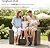 EAST OAK 120 Gallon Outdoor Storage Box | Large Resin Deck Box with Reinforced Stainless Steel Support | Waterproof & UV-Resistant Patio Storage Box for Cushions, Garden Tools & Pool Accessories, Grey