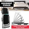 OVICX-Q2S-Folding-Portable-Treadmill-Compact-Walking-Running-Machine-for-Home-Gym-Workout-Electric-Treadmills-with-LED-Display-Device-Holder-Treadmill-for-Small-Spaces-30HP-Weight-Capacity-265-Ibs OVICX Q2S Folding Portable Treadmill Compact Walking Running Machine for Home Gym Workout Electric Foldable Treadmills with LED Display Phone Holder for Small Spaces 3.0HP Weight Capacity 300 lbs