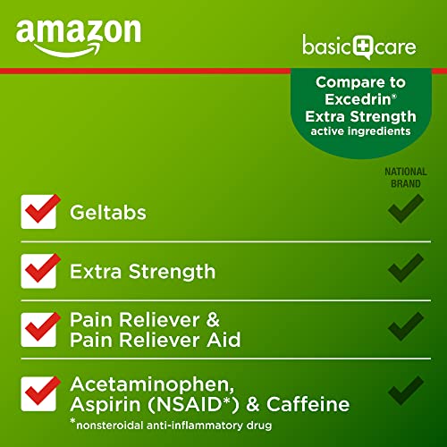 Amazon Basic Care Headache Relief Geltabs thumb #2
