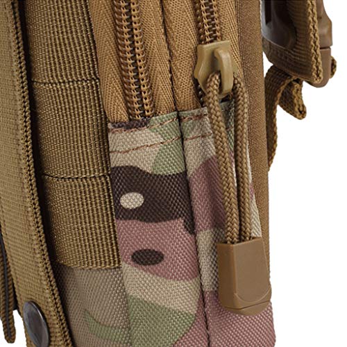 Tongina Pacote de fanny tático militar saco da cintura pacote de utilitário saco pacote de bum à pro