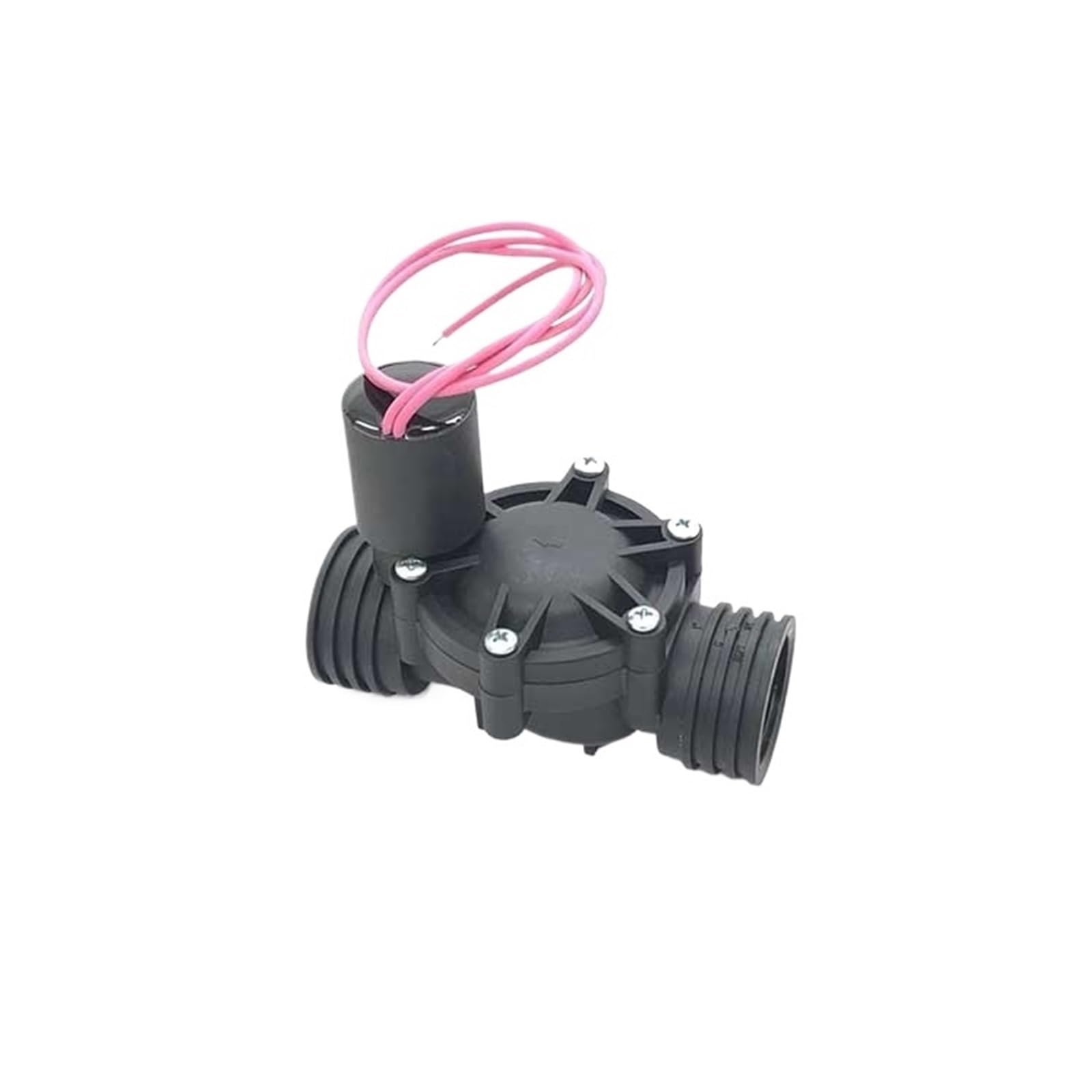 VSPPJYFG 2 Way Water Garden Pilot Solenoid PP-25 Port G1 0-10bar Orifice 25mm W09511 coil(Onecolor)