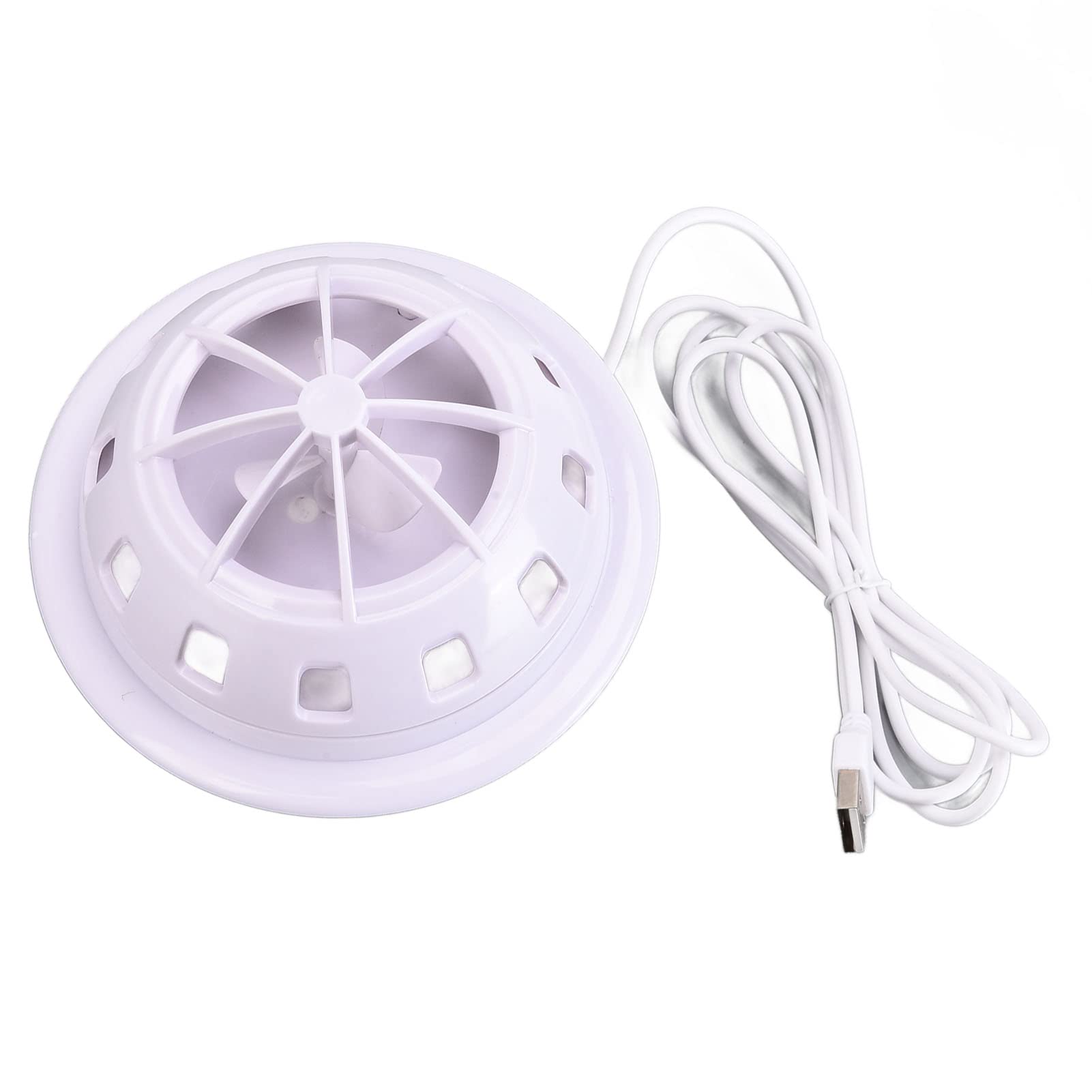 Mini Lavastoviglie Ad Ultrasuoni, Leggero e Portatile, Alimentato USB, Efficiente e Risparmio nel Tempo, per Viaggi per la Casa, Sala Universitaria, Appartamento (WHITE)