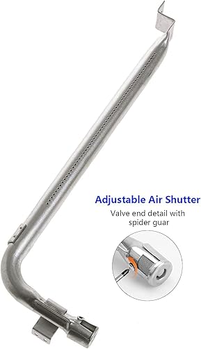 Miniatura 2 de Shengyongh SS50013 (2 unidades) de repuesto de quemador de acero inoxidable para electrodomésticos GE WB16K10035