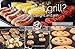 GrillandWin Set of 2 BBQ Grill Mats -Grilling Made Easy - Maintain Flavors - Made of Food Grade PTFE- 100% Non-stick and Reusable - Practical for Baking as Well- Best Gift Item - GrillandWin with value,quality,convenience, and satisfaction.