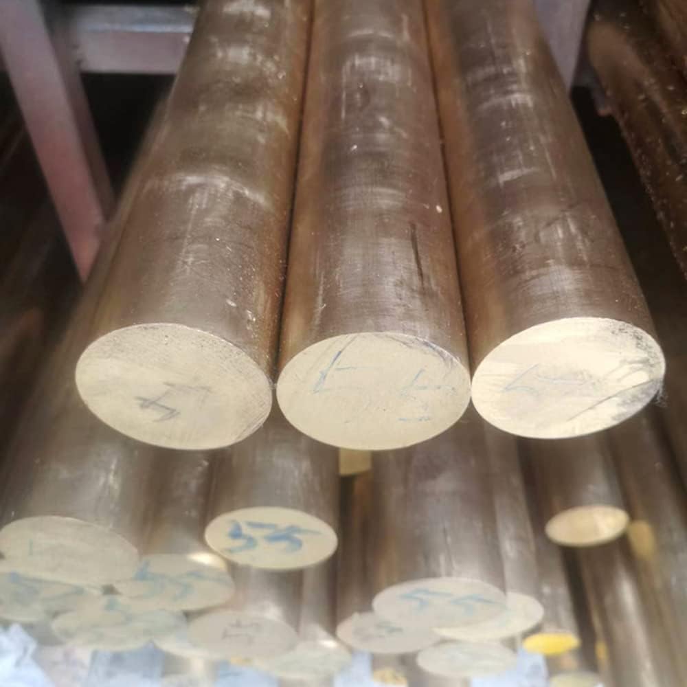Produktbild von Hpb59 Messing-Rundstange – 20 Mm Durchmesser, 100 Mm Länge, Für Metallverarbeitung, Drehen & Fräsen, Verschiedene Längen Wählbar