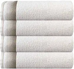 Kit Com 4 Toalhas Banhão Gigante Alta Absorção Sublime 70x150cm - Central Toalhas (Branco)