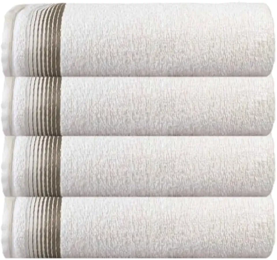 Kit Com 4 Toalhas Banhão Gigante Alta Absorção Sublime 70x150cm - Central Toalhas (Branco)