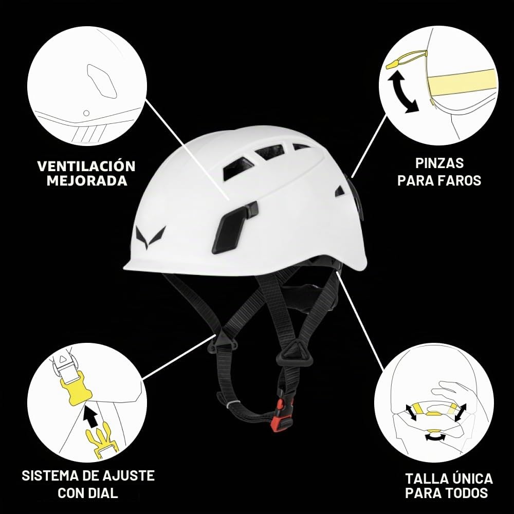 SALEWA Toxo 3.0 Helmet Casco de Escalada, Unisex Adulto