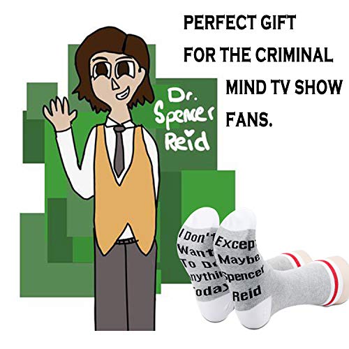 2 PAIRS Criminal Inspired Gift TV Show Novelty Causal Socks4