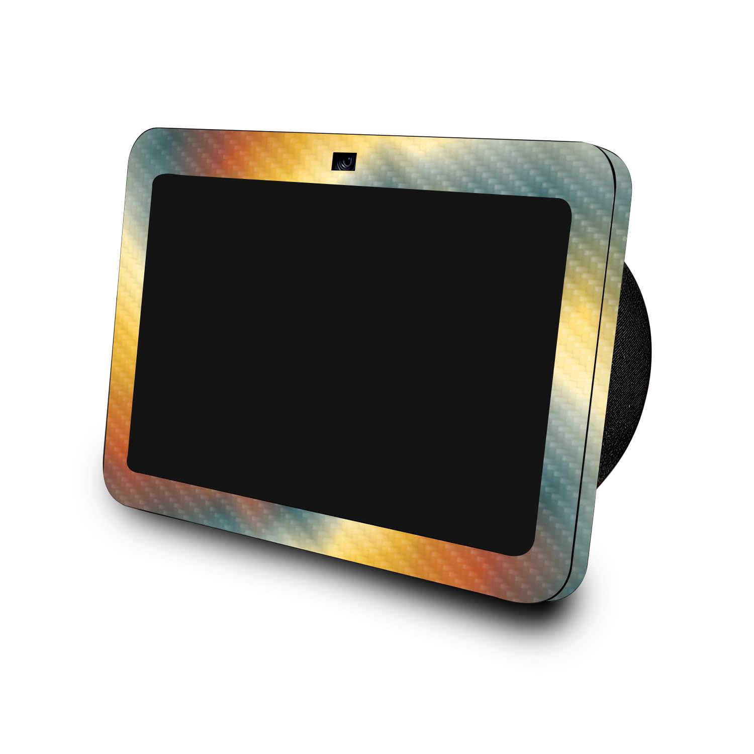 Carbon Fiber Skin Compatible with Amazon Echo Show 8 (3rd Gen, 2023) - Eye of The Storm - Premium 3M Vinyl Protective Wrap Decal Cover - Easy to Apply, Crafted in The USA by MightySkins