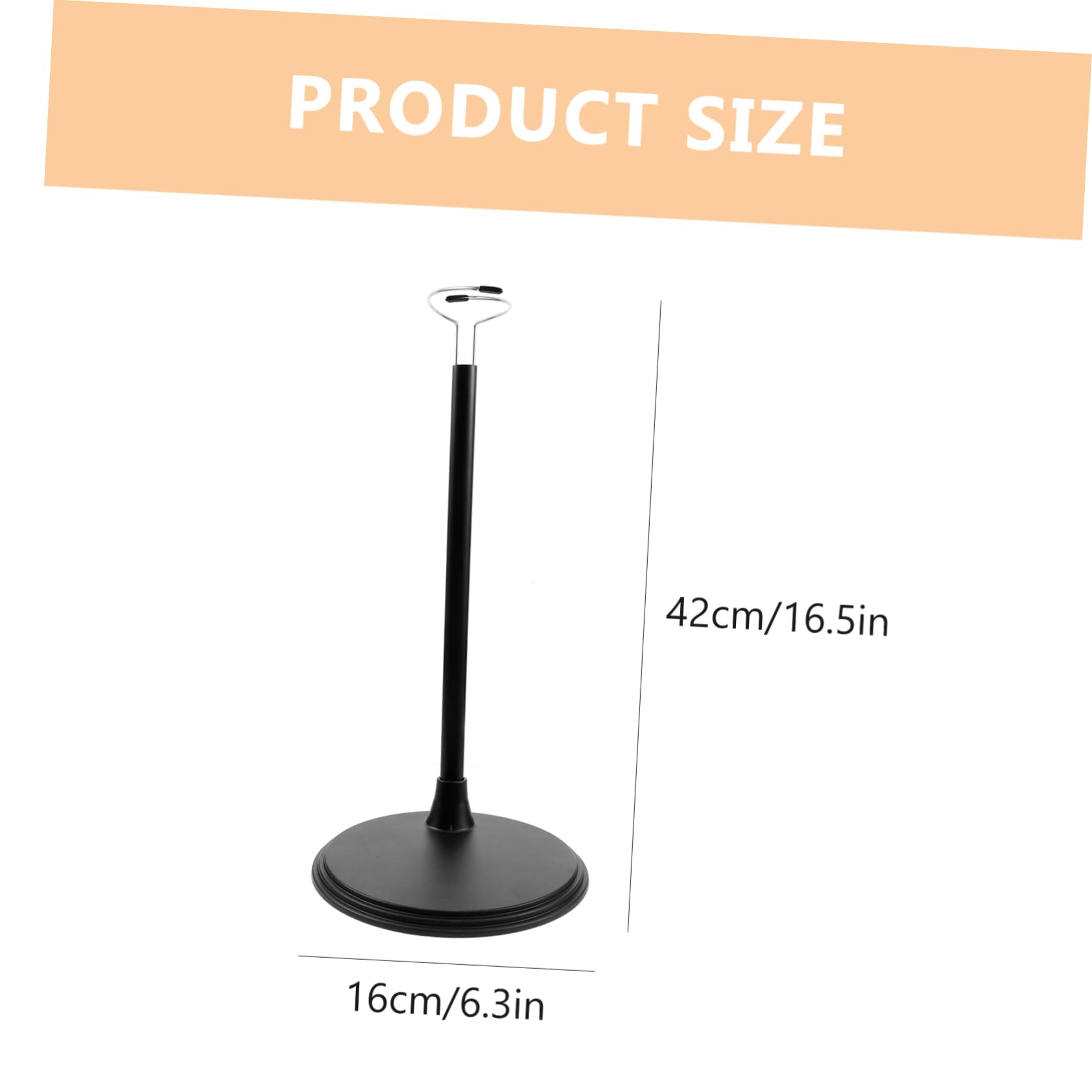 Toddmomy Portable Doll Stand Doll Stands Holder Support Holders Figure Display Rack