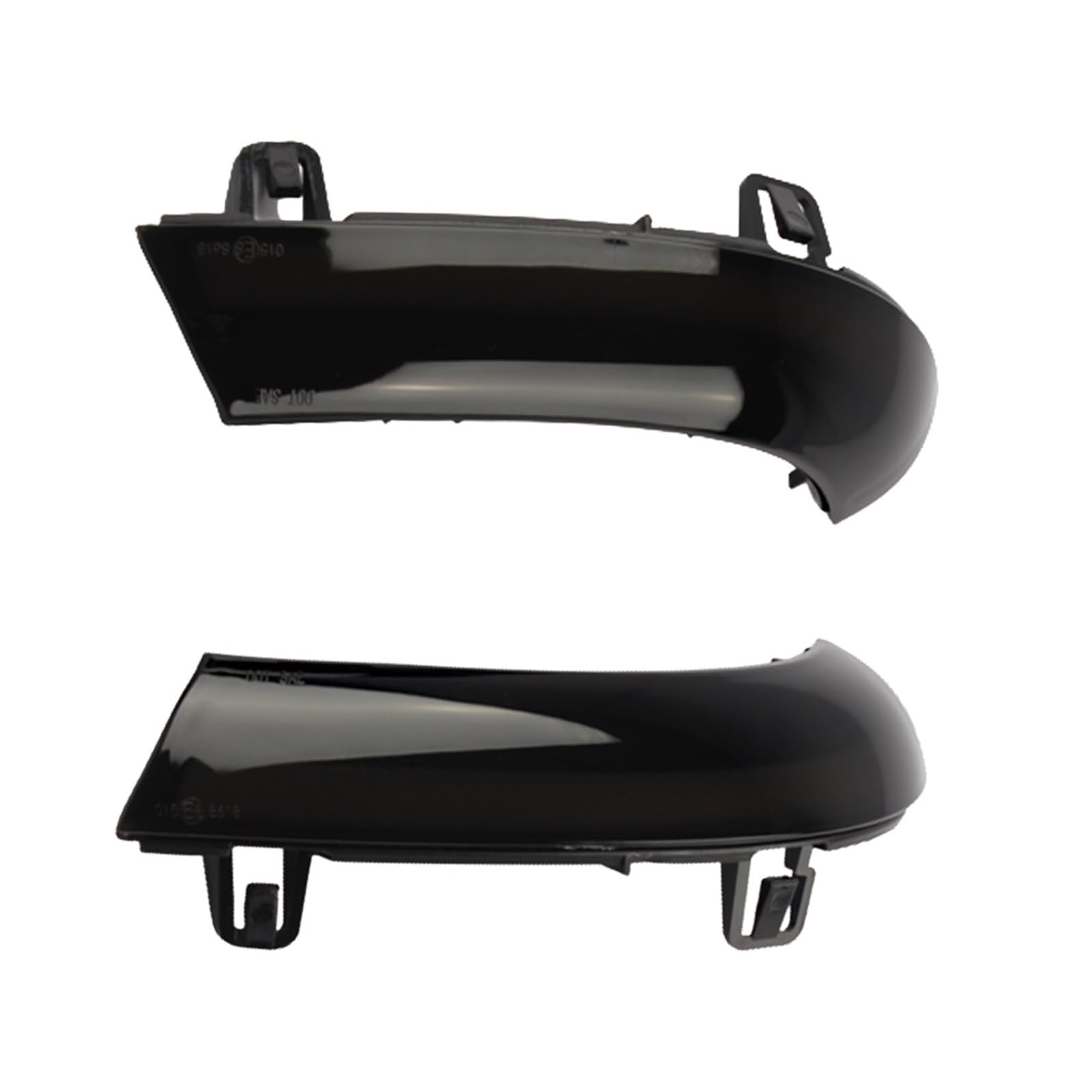 SYLTER Intermitentes AutomóViles Intermitentes Espejo Led Que Fluyen con Luz Amarilla Única Carcasa Negra para VW para 5 para MK5 2003-2008 Accesorios Coche Intermitente Espejo Lateral