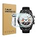 Diruite 4-Pack for Ticwatch Pro Screen Protector, 2.5D 9H Hardness Tempered Glass Screen Protector for Ticwatch Pro Smartwatch [Anti-Scratch] [Perfectly Fit] [Bubble-Free]