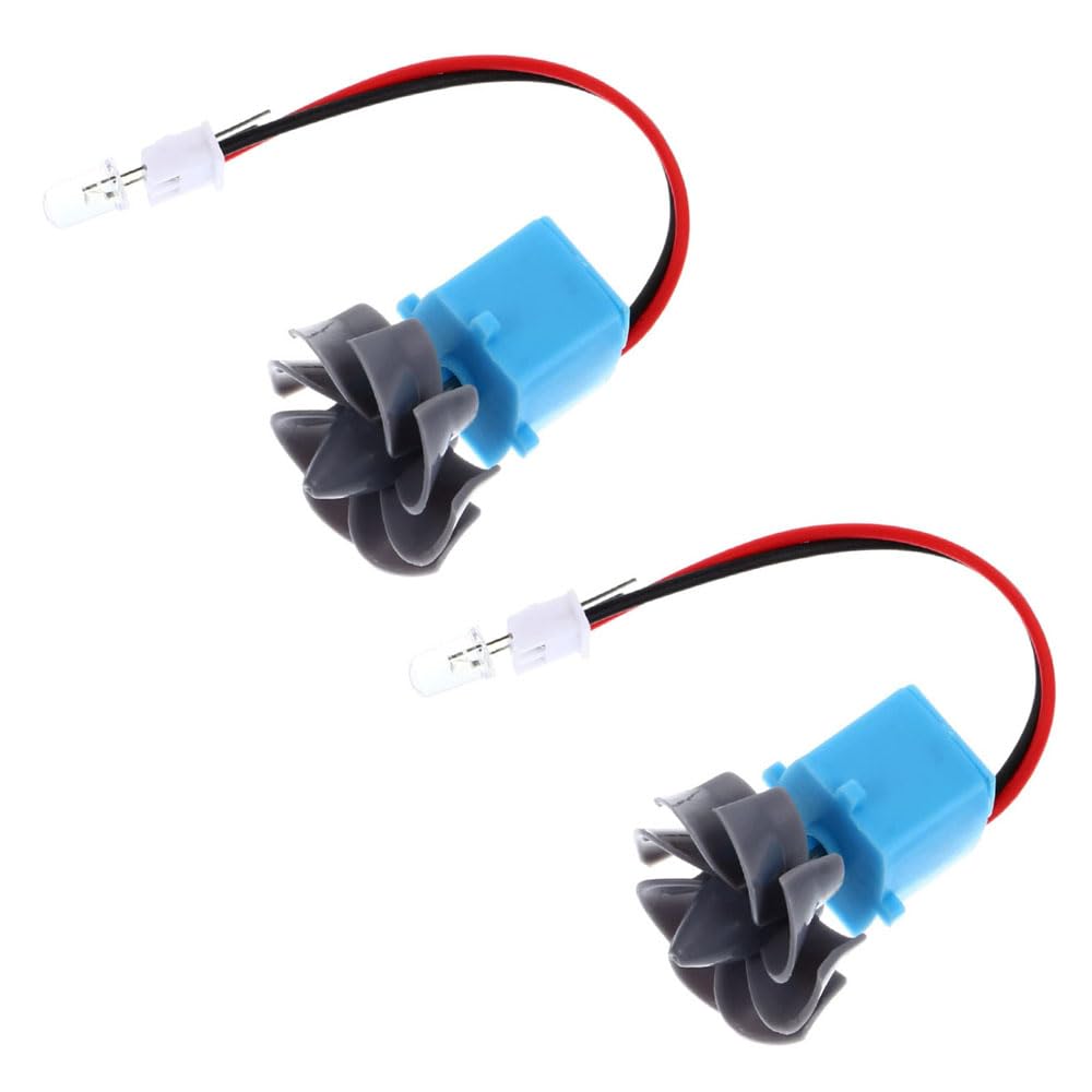 Mini Generatore Modello, Plastica Turbina Eolica Generatore Idroelettrico Micro Motore Dinamo Elettrica per Progetti Didattici di Insegnamento Scientifico Fai Da Te