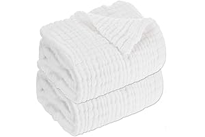 Aablexema Super Soft Muslin Baby Bath Towels