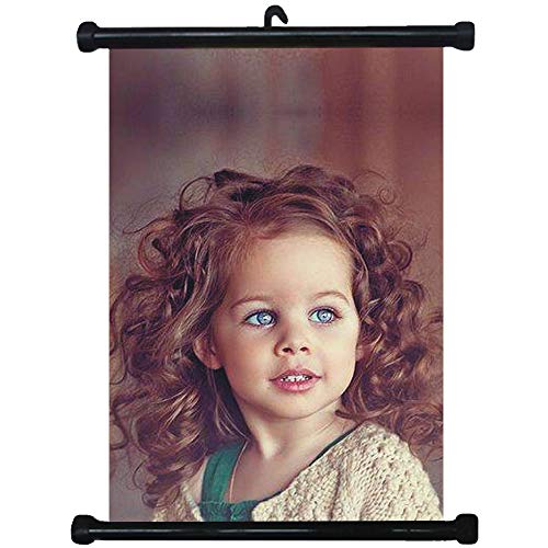 sp217180 Girls Hairstyles Wall Scroll Poster For Barber Salon Haircut Display