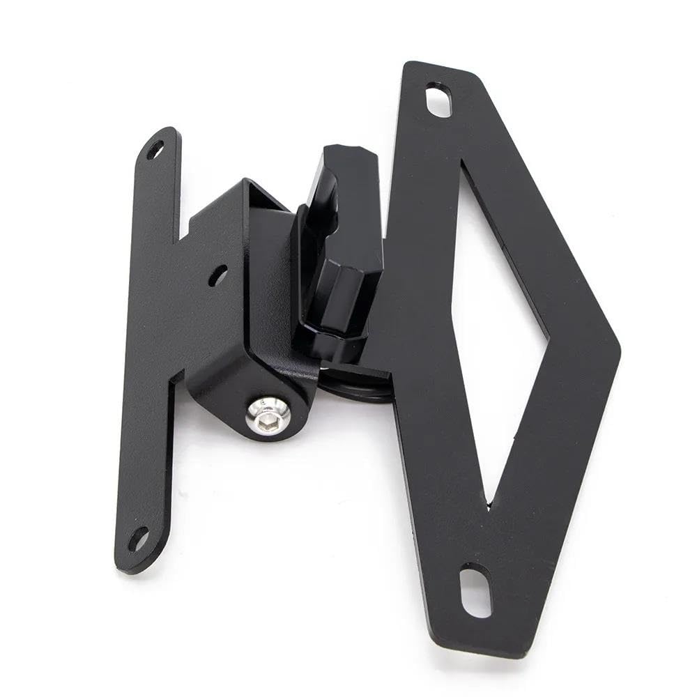 Motociclo Per Benelli Per Leoncino 500 Supporto Targa In Metallo Nero Per Fanale Posteriore