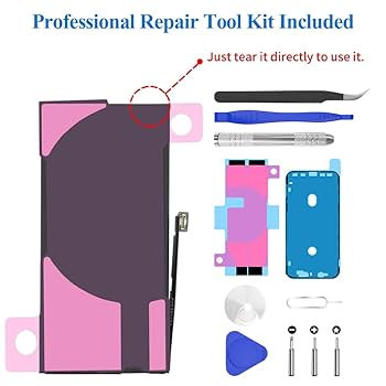 SHENMZ Battery for iPhone 13 pro max, 5000mAh High Capacity