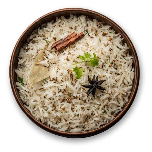 Image of FzyEzy Freeze-Dried Jeera Rice | Ready-to-Eat Instant Meal | Authentic Indian Cumin Rice | No Preservatives | Travel-Friendly Pack (75g)