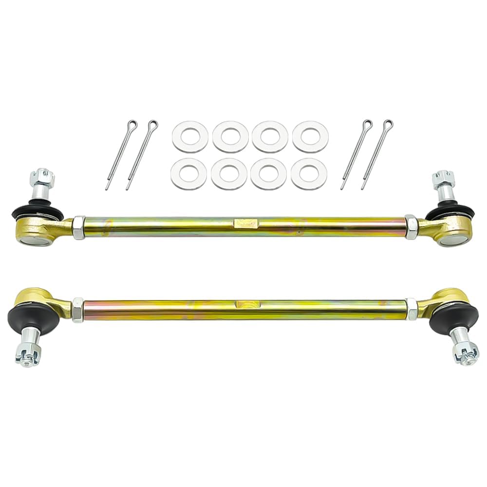 Kit de terminales de dirección Compatible para Yama-ha Raptor 350 YFM350 2004-2013 Warrior 350 YFM350X 1987-2004