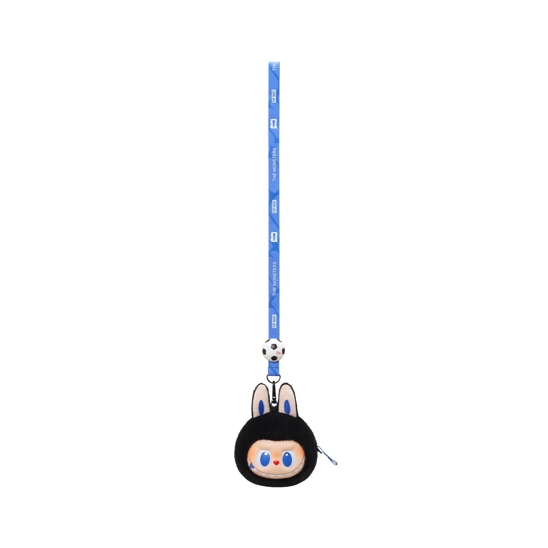 POP MART THE MONSTERS × FIFA SERIES-Vinyl Plush Pendant, Keychain with 15 cm LABUBU Head, FIFA World Cup 2026 Lanyard for Keys, Phones, Gift for Teenagers, Adults, Football Fans - 3