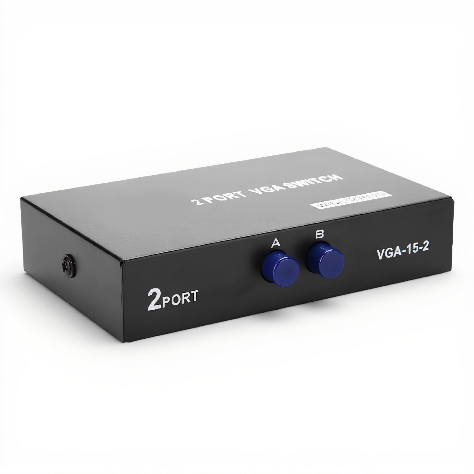 Switcher VGA 2 In 1 Out, 2 Port Pulsante VIO Switch VGA A Due Vie Supporta Displa