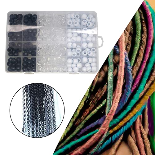 shamjina Miçangas 240 Peças Miçangas de 5mm Laço de Trançado Espaçador