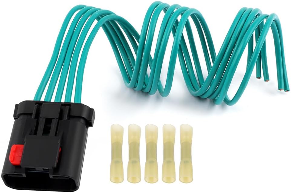 SCITOO Air Conditioning Heater HVAC Blower Motor Resistor Regulator for 2005-2008 for Chrysler 300,for Aspen,2008-2010 for Dodge Challenger,for Dakota,2006-2008 for Jeep Commander,OE-5017124AB,S-1768