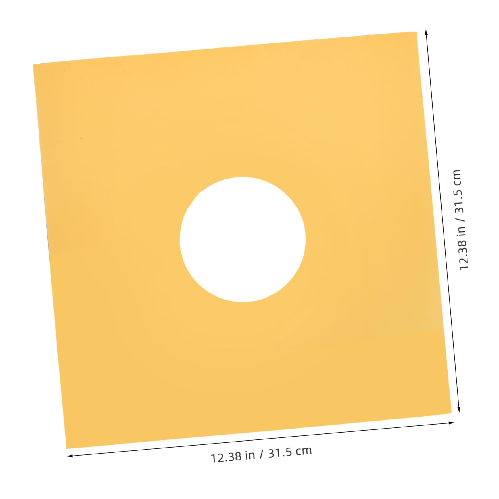 Sosoport 10 Stück Schallplatten Schutzhüllen Robuste Vinyl Cover für Platten mit Schutz vor Kratzern und Schäden Einfache Handhabung und Langlebig