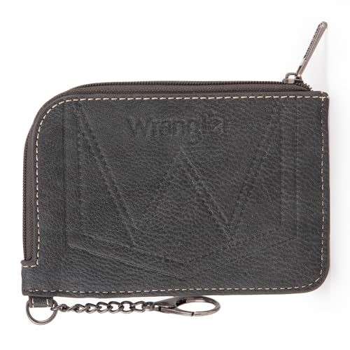 Wrangler Women's Southwestern Print Credit Card Wallet Grey One Size3