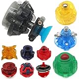 10 Pieces Burst Gyro Toy Battling Tops Burst Accessories Compatible with Beyblade Burst GT/God/ChoZ Series, DIY Refit Gyro Base, Spinning Top Toys Parts