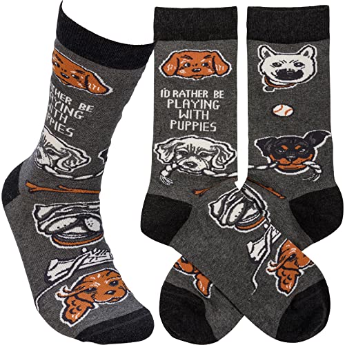 Chaussettes avec motif chiot à offrir aux propriétaires de chiens