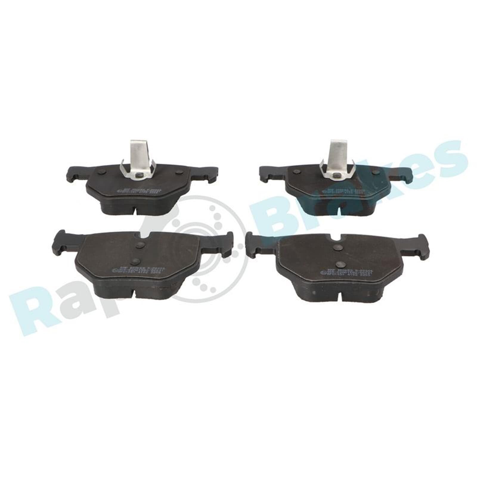 RAP Brakes Bremsenset 320mm hinten | R-D0458 + R-P0606 + Wk Kompatibel mit 5 Touring (E61)