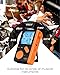 Electronic Digital Metronome for Piano Guitar Drum Ukulele Practice, Metronome with Timer, 8 Beat Tones, Tone Generator for All Instruments, Black Orange, by LEKATO