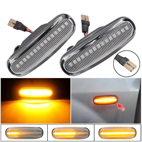 Clignotant LED séquentiel Citroen Nemo feu latéral dynamique van - 4
