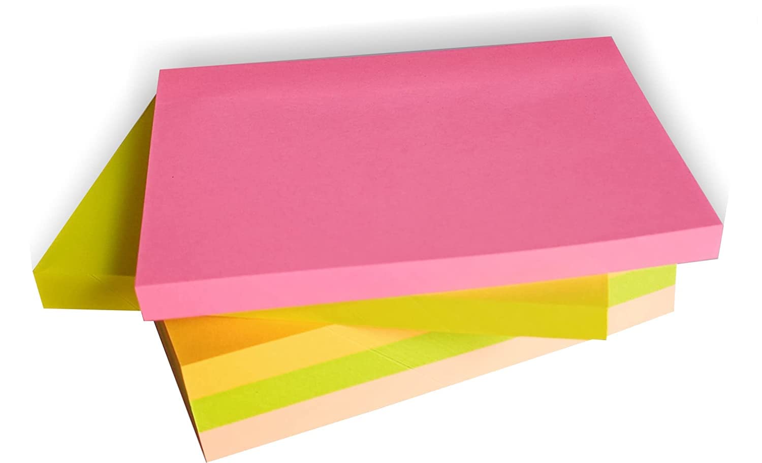SCHUBERT Sticky Notes 3 x 4 Inch Pad 4 Colors (400 Sheets)