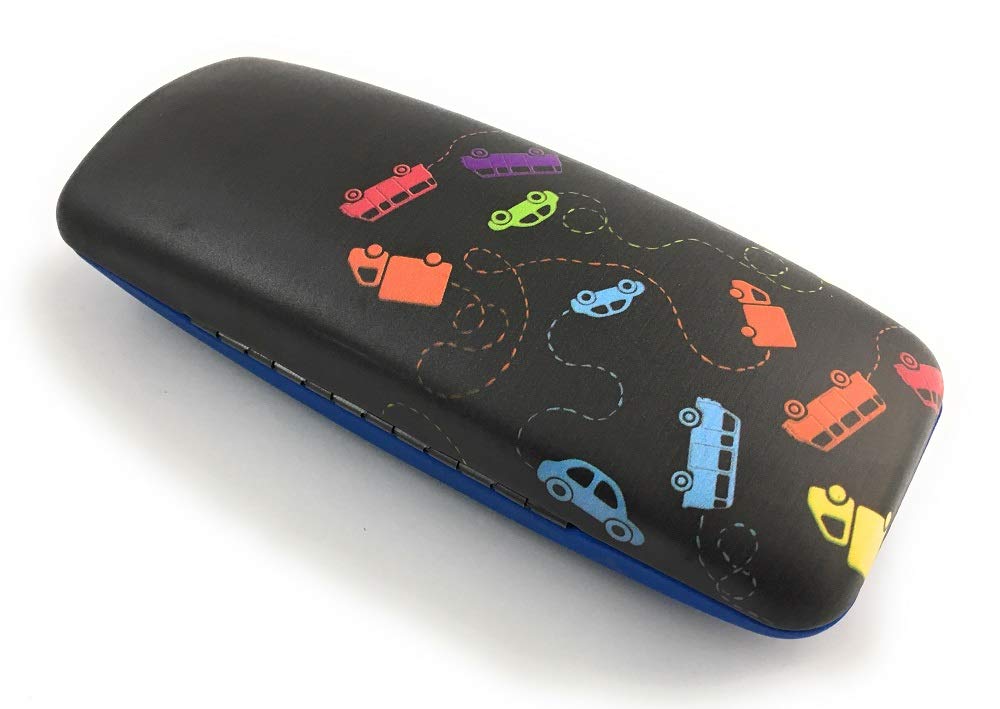 MazzeoHard Shell Glasses Case For Small Eyeglass Great Gift for Boys Girls Kids & Children