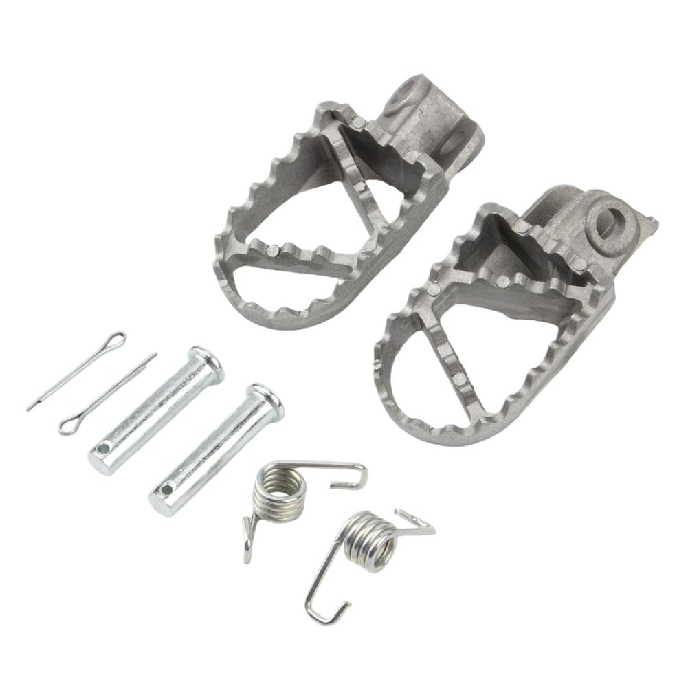 Pedane anteriori per moto in alluminio compatibili con SX 125 150 250 SXF XC 250 EXC 450 Motocross e Pit Bike